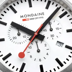 Mondaine | Neo 41mm White Dial | MSD.41411.LBV