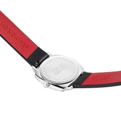 Mondaine | Petite Cushion 31mm Black Vegan Leather | MSL.31110.LBV