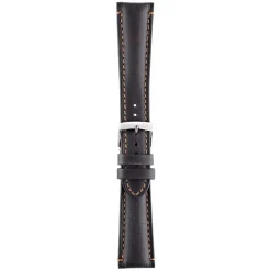 Morellato | Derain Black Handmade Smooth Calfskin Strap | A01X4434B09019