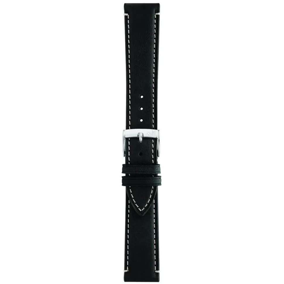 Morellato | El Greco Black Handmade Rustic Calfskin Strap | A01X5439B71019