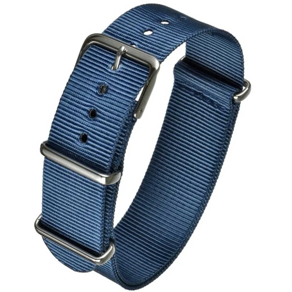 NATO Blue Nylon Watch Strap MOD4