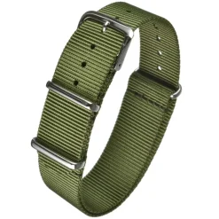 NATO Green Nylon Watch Strap MOD3