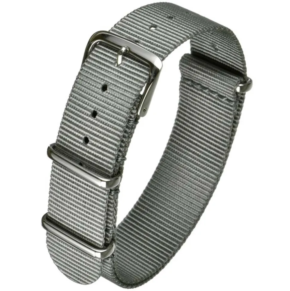 NATO Grey Nylon Watch Strap MOD2