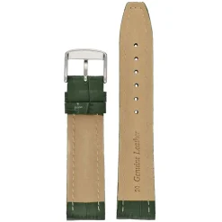 Newton | Green Matt Alligator Grain Padded Strap | WH876