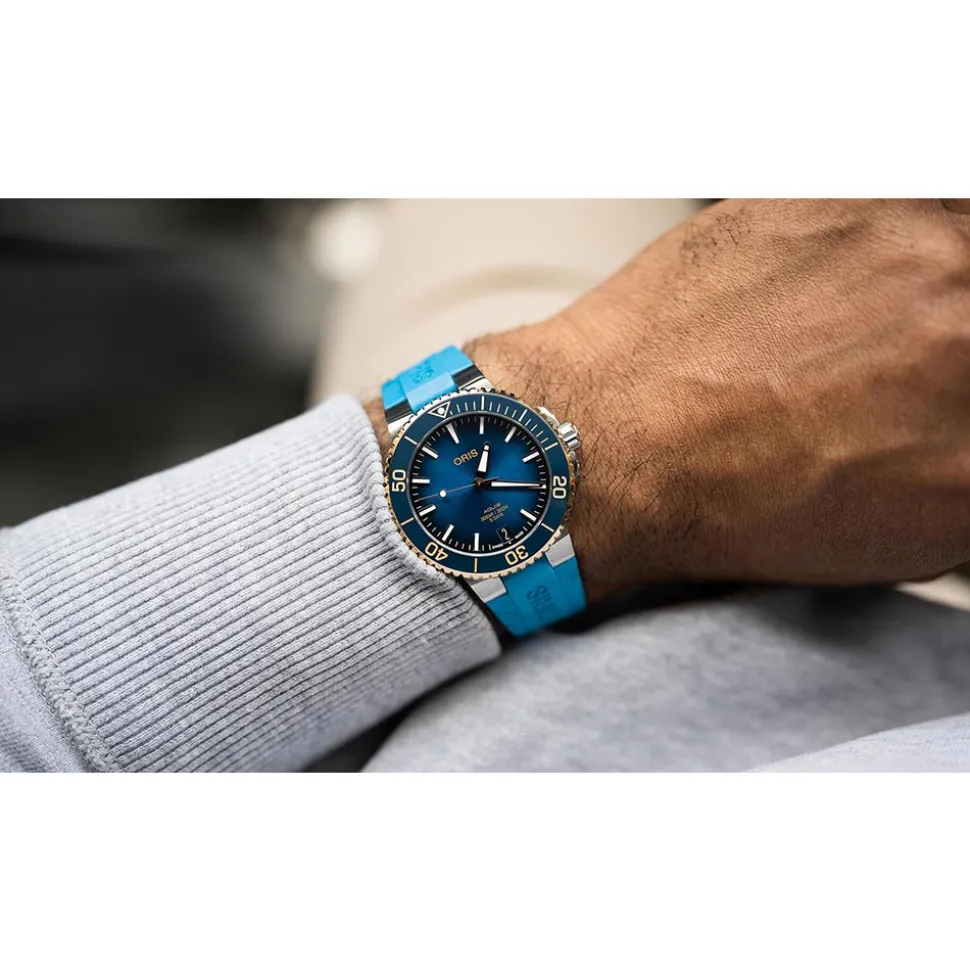 Oris | Aquis Date Calibre 400 Blue 41.5mm | 01 400 7769 6355-07 4 22 75FC