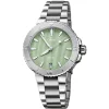 Oris | Aquis Date Seafoam Green 36.5mm | 01 733 7770 4157-07 8 18 05P