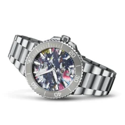 Oris | Aquis Date Upcycle 41.5mm Watch | 01 733 7766 4150-SET