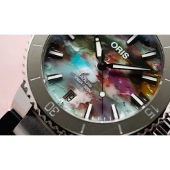 Oris | Aquis Date Upcycle 36.5mm Watch | 01 733 7770 4150-SET