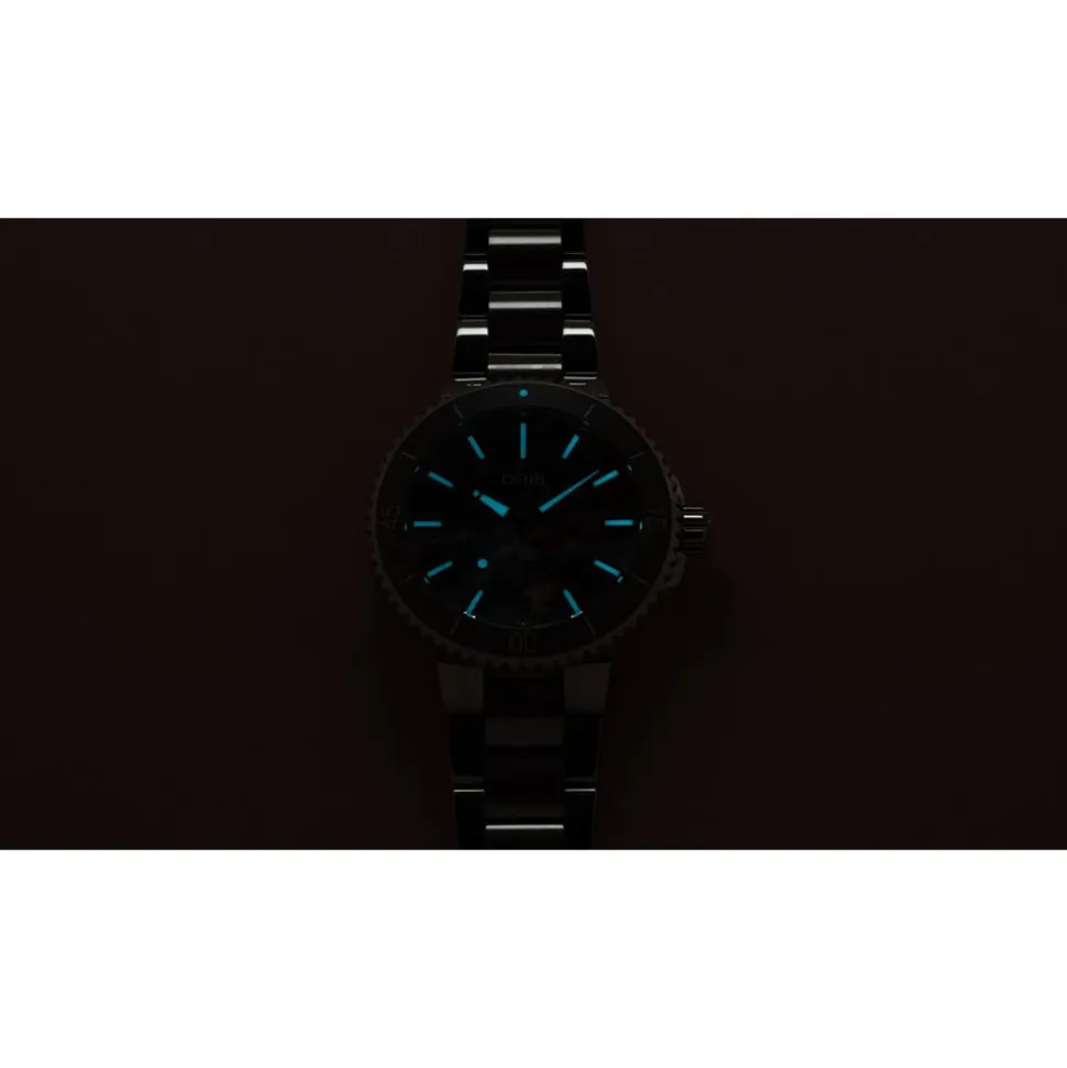 Oris | Aquis Date Upcycle 36.5mm Watch | 01 733 7770 4150-SET