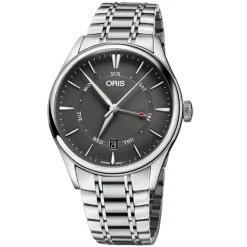 ORIS – Artelier Pointer Day Date Grey Dial Watch 01 755 7742 4053-07 8 21 88