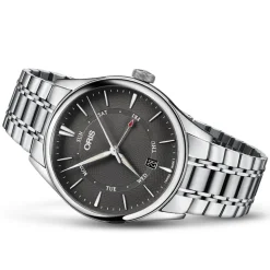 ORIS – Artelier Pointer Day Date Grey Dial Watch 01 755 7742 4053-07 8 21 88
