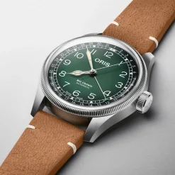 Oris | Big Crown X Cervo Volante Green Dial Watch | 01 754 7779 4067-SET