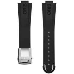 Oris | Black Rubber Aquis Strap 21mm Complete for model 7732 | 07 4 21 64FC