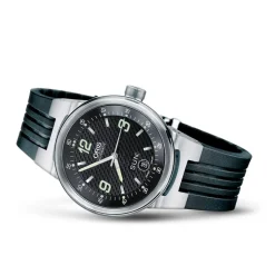 Oris | Black Rubber Strap Williams F1 25mm Band Only models 7560, 7585, 7595 | 07 4 25 01NB