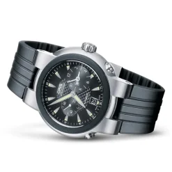 Oris | Black Rubber Strap Band Only TT1 models 7517, 7518, 7519, 7520, 7521, 7527, 7609 & 7533 | 07 4 24 14NB