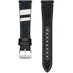 Oris | Blue Denim Textile 20mm Divers Sixty Five Strap model 7707 | 07 3 20 06