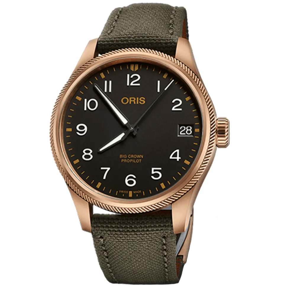 Oris | Bronze Big Crown ProPilot Big Date | 01 751 7761 3164-07 3 20 03BRLC
