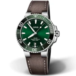 Oris | Brown Leather Aquis Strap 21mm Complete for model 7732 | 07 5 21 10FC