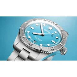 Oris | Diver’s Sixty-Five Bracelet ‘Cotton Candy’ Blue | 01 733 7771 4055-07 8 19 18