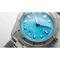 Oris | Diver’s Sixty-Five Bracelet ‘Cotton Candy’ Blue | 01 733 7771 4055-07 8 19 18