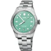 Oris | Diver’s Sixty-Five Bracelet ‘Cotton Candy’ Green | 01 733 7771 4057-07 8 19 18
