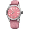 Oris | Diver’s Sixty-Five Strap ‘Cotton Candy’ Pink | 01 733 7771 4058-07 3 19 04S