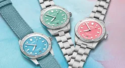 Oris | Diver’s Sixty-Five Strap ‘Cotton Candy’ Pink | 01 733 7771 4058-07 3 19 04S