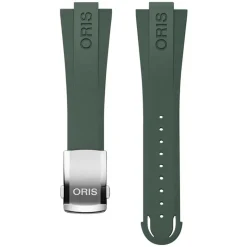 Oris | Green Rubber Aquis Strap 23mm Complete for model 7789 | 07 4 23 37FC