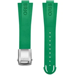 Oris | Green Rubber Aquis Strap 22mm Complete for model 7769 | 07 4 22 77FC