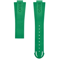 Oris | Green Rubber Aquis Strap 22mm Band Only for model 7769 | 07 4 22 77NBA
