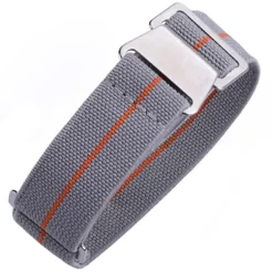 Parachute | Elastic ‘Marine Nationale’ Style Grey Strap | MOD39