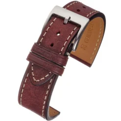 Patina | Red Pueblo Leather Leather Strap | WV307