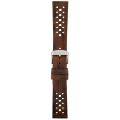 Pembrey | Brown Rustic Perforated Strap | WH955