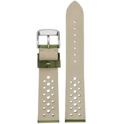 Pembrey | Green Rustic Perforated Strap | WH956