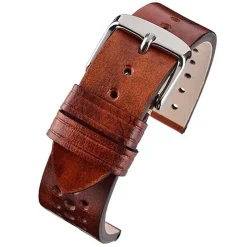 Pembrey | Tan Rustic Perforated Strap | WH951
