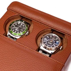Rapport | Berkeley Double Watch Slipcase Tan | D171