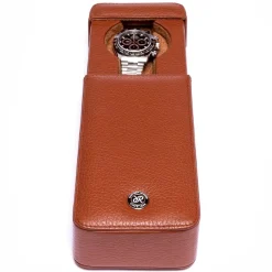 RAPPORT | Berkeley Single Watch Slipcase in Tan Leather | D161