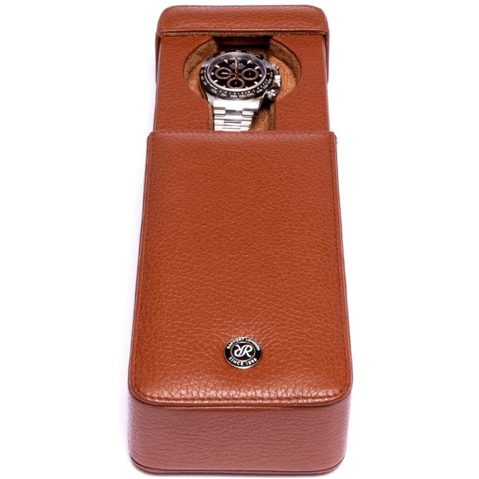 RAPPORT | Berkeley Single Watch Slipcase in Tan Leather | D161