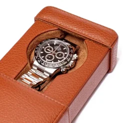 RAPPORT | Berkeley Single Watch Slipcase in Tan Leather | D161