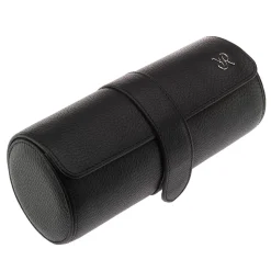 RAPPORT – Berkeley Three Watch Travel Roll in Black Leather D180