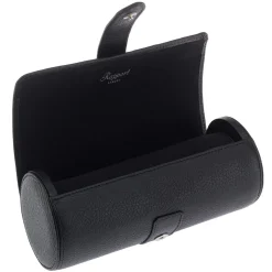 RAPPORT – Berkeley Three Watch Travel Roll in Black Leather D180
