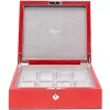 RAPPORT – Brompton Eight Watch Box in Red Leather L267