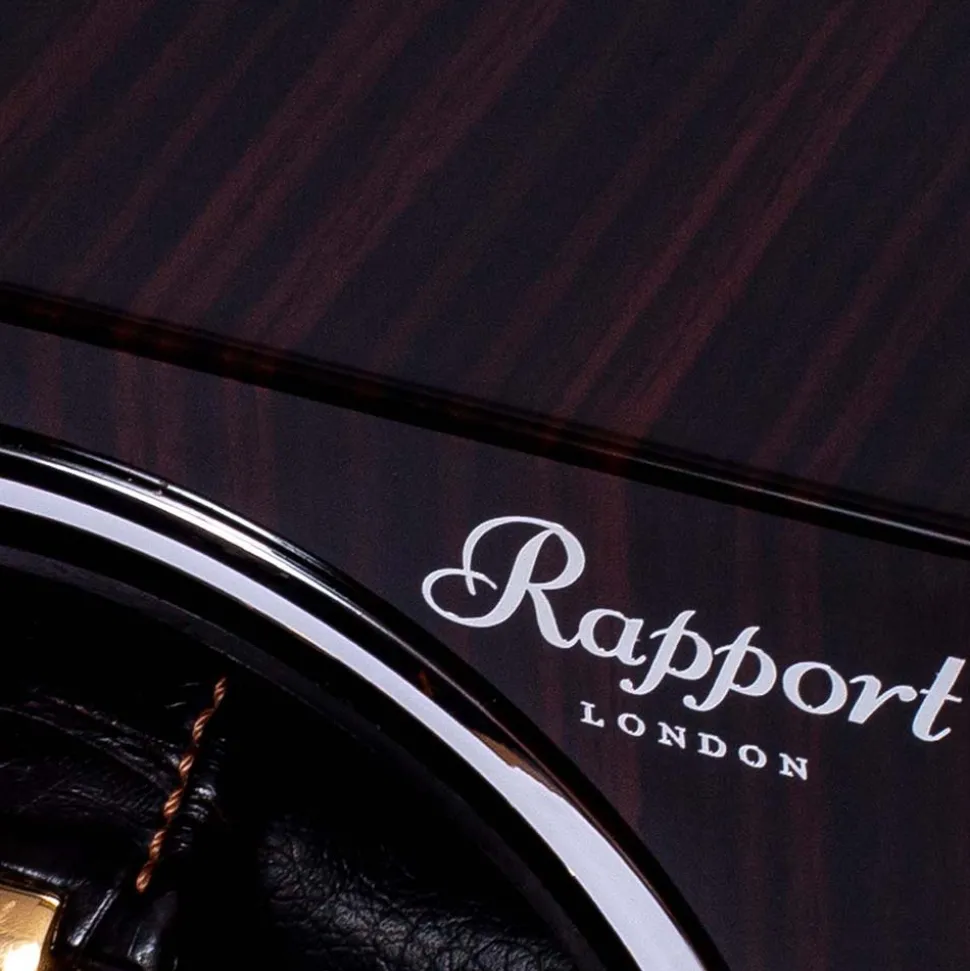 Rapport | Evo Cube Single Watch Winder Macassar Wood | EVO51