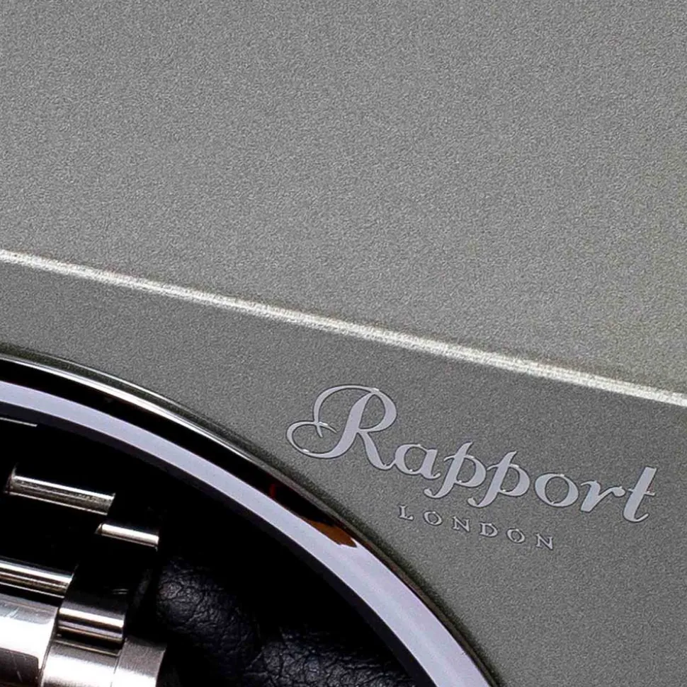 Rapport | Evo Cube Single Watch Winder Silver | EVO45