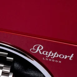Rapport | Evo Cube Single Watch Winder Red | EVO43