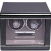 RAPPORT – Formula Duo Watch Winder Black Carbon Fibre W562