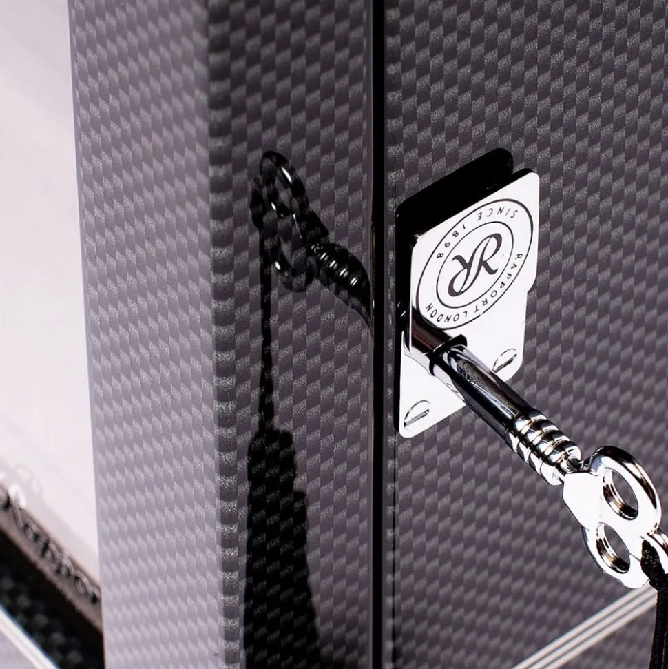 RAPPORT – Formula Duo Watch Winder Black Carbon Fibre W562