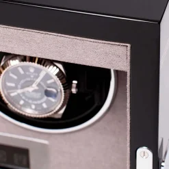 RAPPORT – Formula Duo Watch Winder Black Carbon Fibre W562