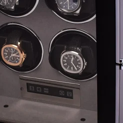 RAPPORT – Formula Quad Watch Winder Ebony Black W554