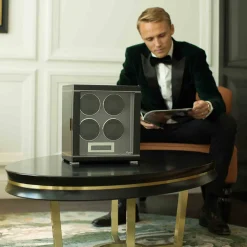RAPPORT – Formula Quad Watch Winder Ebony Black W554